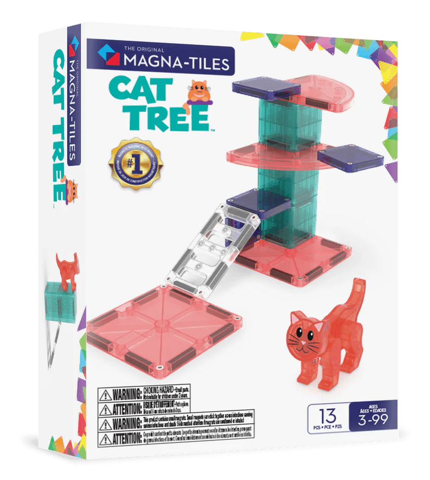 magna tiles cat tree 13 piece