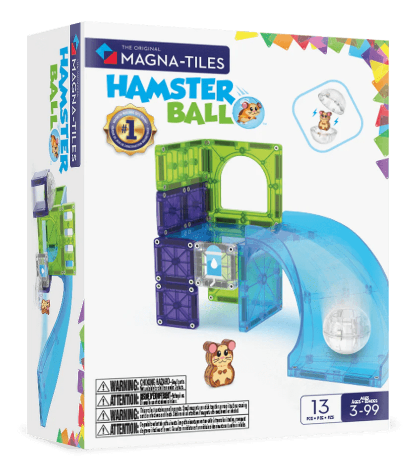 magna tiles hamster ball 13 piece
