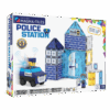 magna tiles police station 35 piece