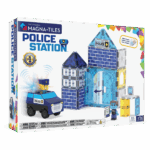 magna tiles police station 35 piece