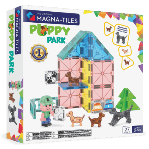 magna tiles puppy park 27 piece