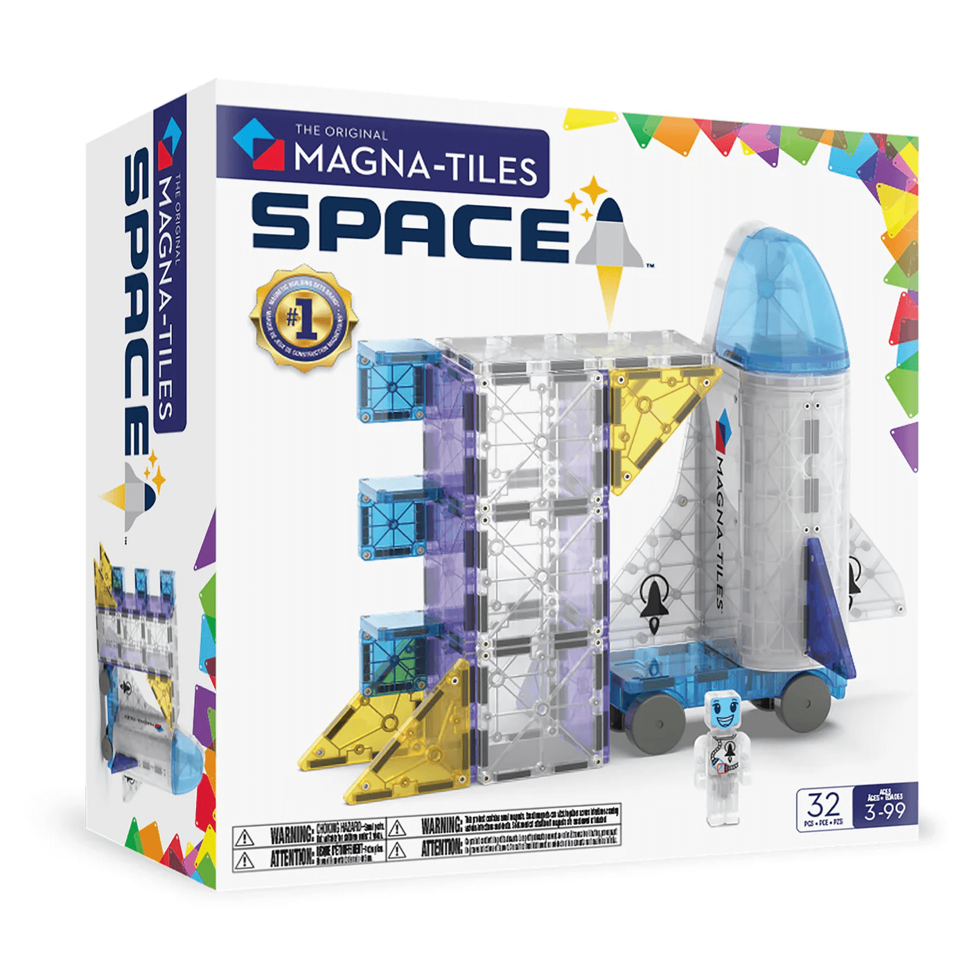 magna tiles space 32 piece set