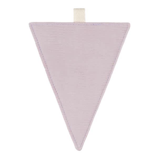 little dutch letterslinger vlag paars