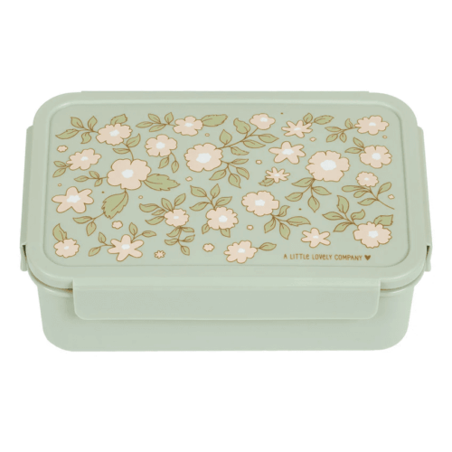 bento lunch box bloesems salie groen