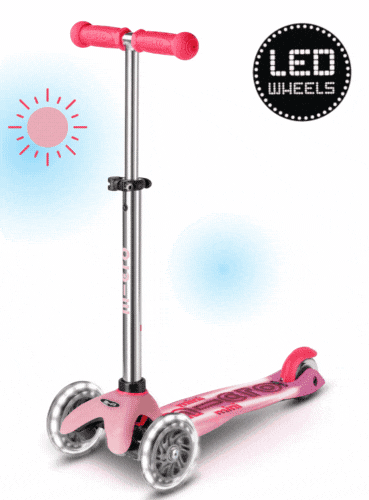 micro mini deluxe glow led plus frosty roze