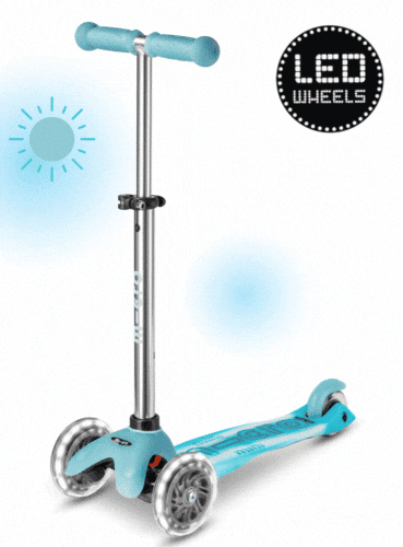 micro mini deluxe glow led plus glacier aqua