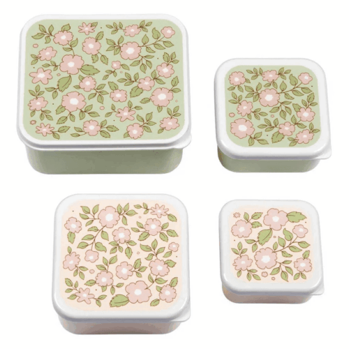 lunch & snack box set bloesems