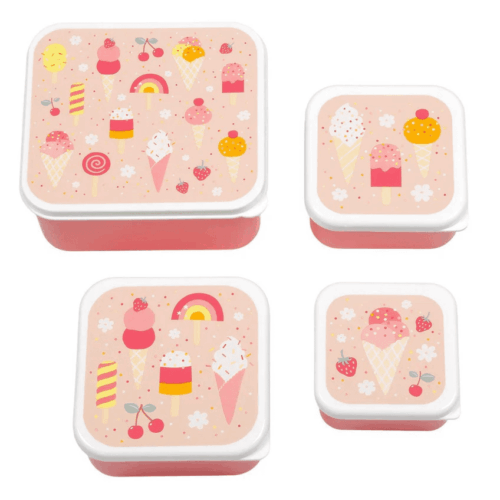 lunch & snack box set ijsjes