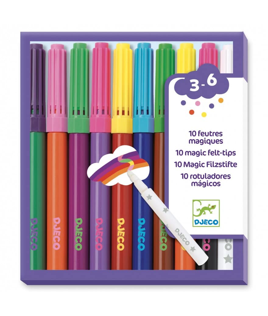 djeco 10 magische viltstiften