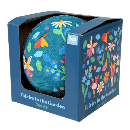 speelbal 12,5cm fairies in the garden