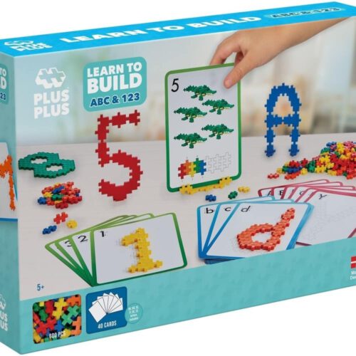 plus plus learn to build abc/123 600pc