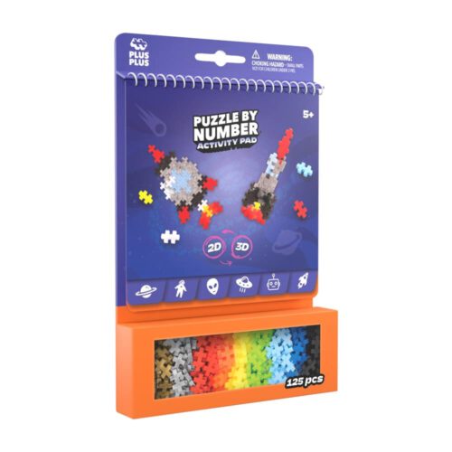 plus plus activity pad ruimte 125pc