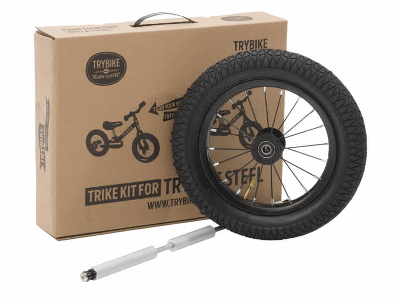 trybike vintage steel trike kit black