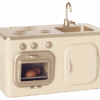 maileg miniature kitchen, creme