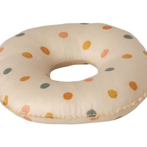 maileg float, small mouse multi dots