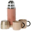 maileg thermos & cups mouse soft coral