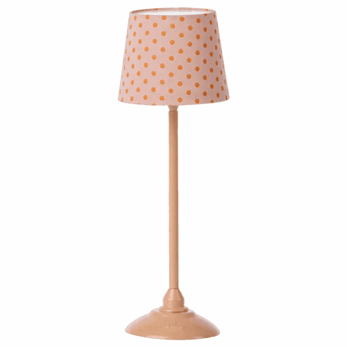 maileg miniature floor lamp dark powder
