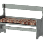maileg bench, mouse