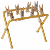maileg drying rack with pegs mini
