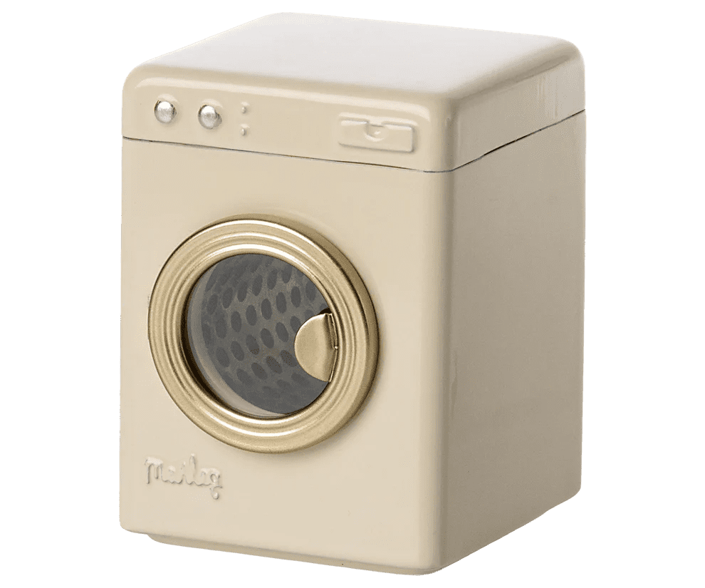 maileg washing machine, mouse