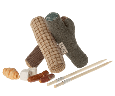 maileg bonfire set, mouse