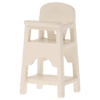 maileg high chair, mouse off white