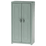 maileg closet, mouse soft blue