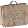 maileg suitcase, micro harlequin