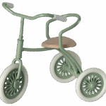 maileg abri à tricycle, mouse green