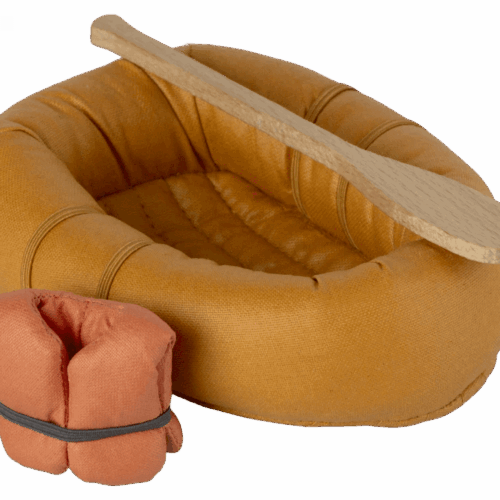 maileg rubber boat, mouse