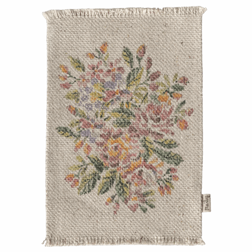 maileg rug, flowers medium