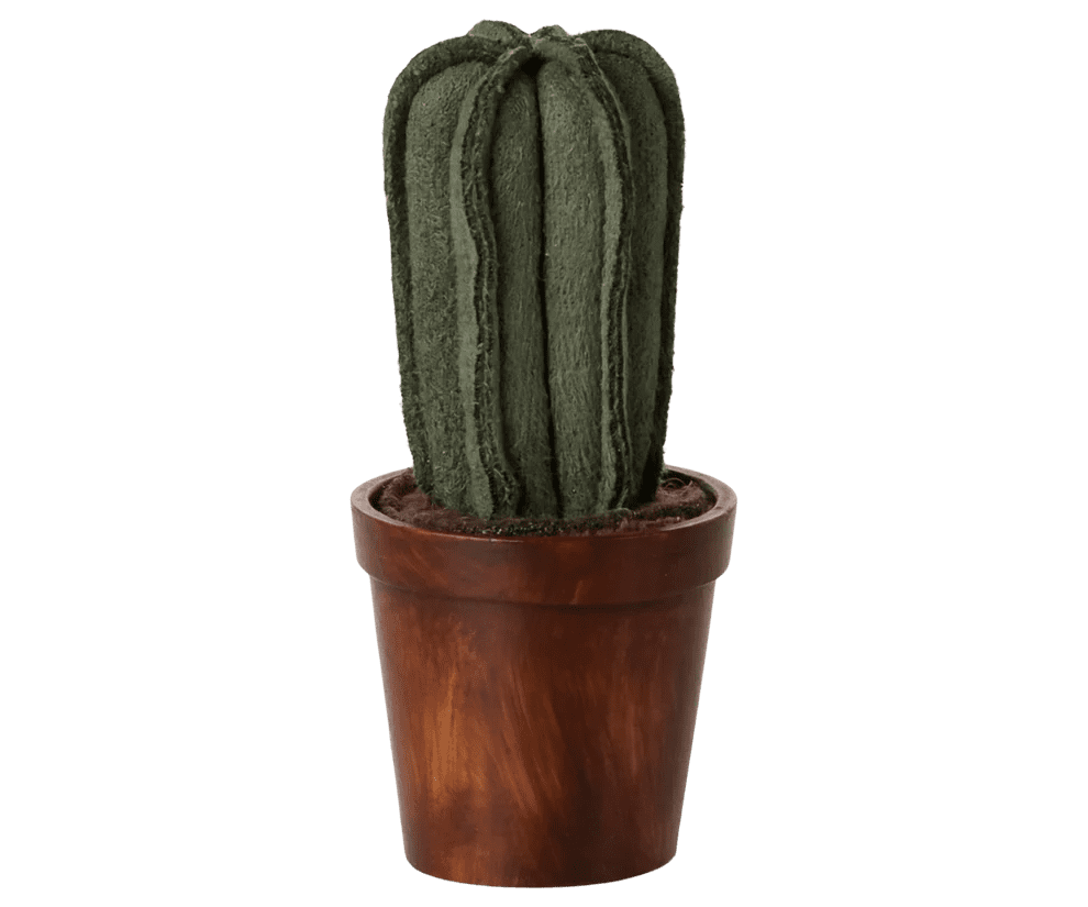 maileg flower pot with cactus, miniature