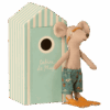 maileg beach mouse, big brother in cabin