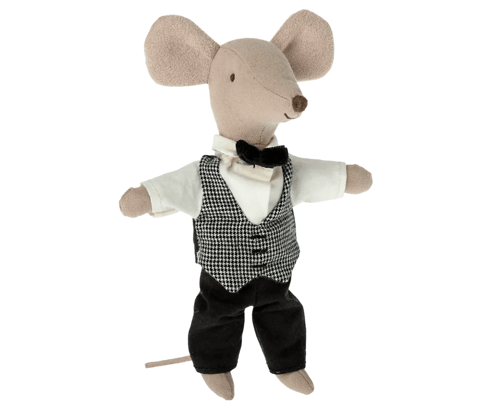 maileg waiter mouse, big brother