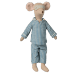 maileg medium mouse, pyjama’s 33cm