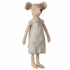 maileg maxi mouse, nightgown 49cm