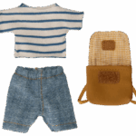 maileg clothes and bag, big brother mouse