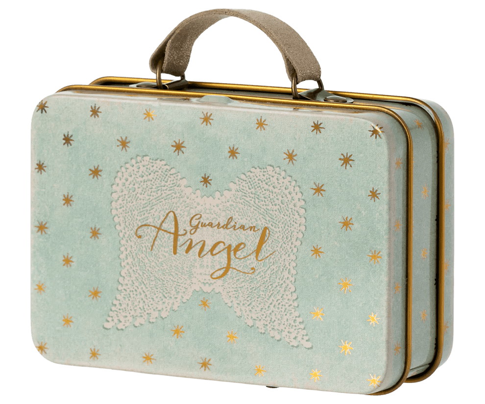 maileg suitcase, metal angel
