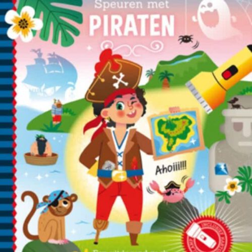 zaklampboek speuren met piraten