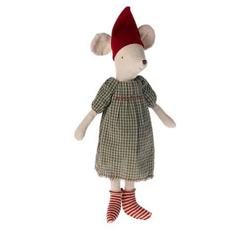 maileg christmas mouse, medium girl 37cm