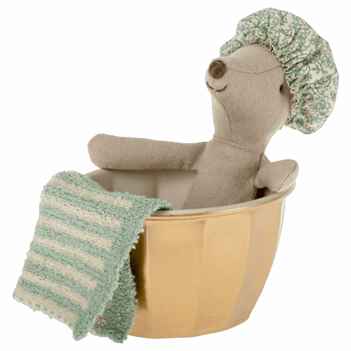 maileg wellness mouse, big sister green