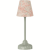 maileg vintage floor lamp with light, mouse mint