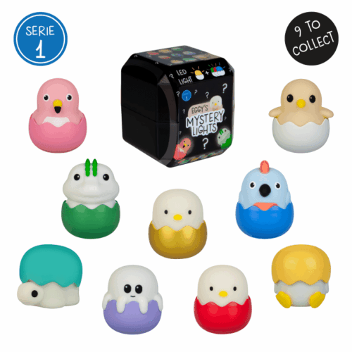 eggy mystery lights blindbox 24 assorti