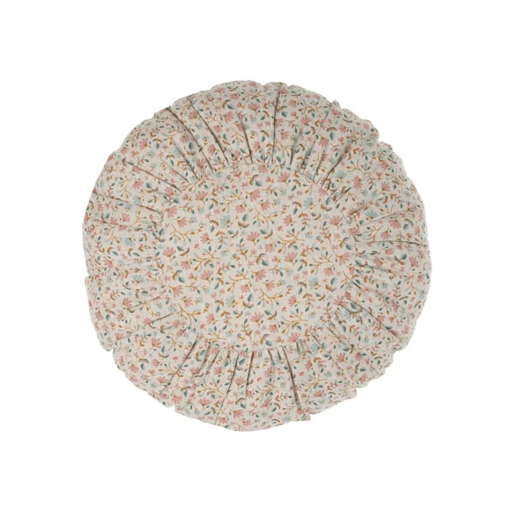 maileg cushion, round large flower 40cm