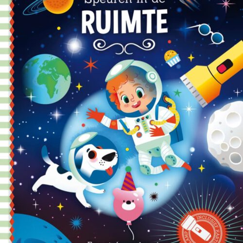 zaklampboek speuren in de ruimte