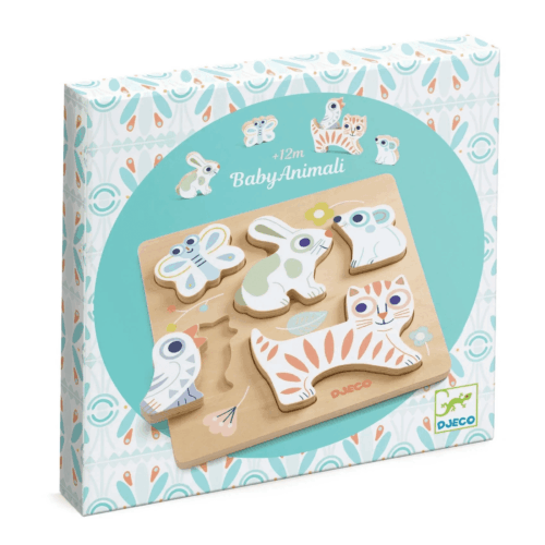 djeco legpuzzel baby dieren