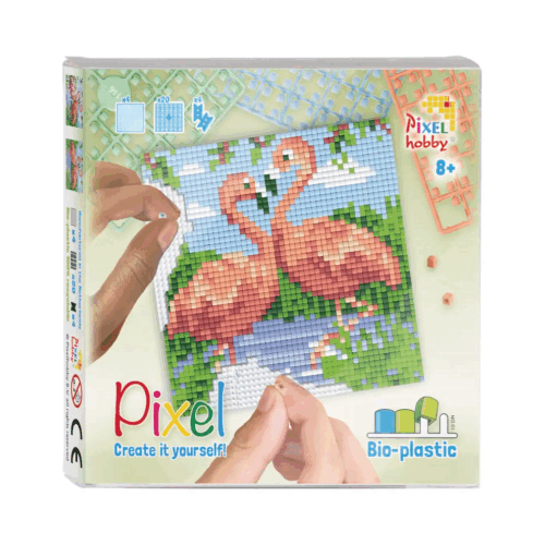 pixelhobby pixel classic flamingo's