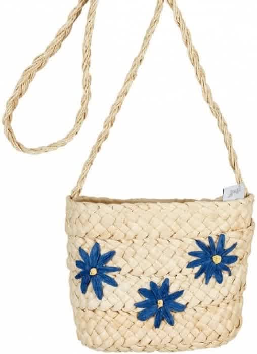 souza! tas nanette blauwe bloemen