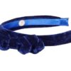 souza! diadeem mayke, blauw met strik