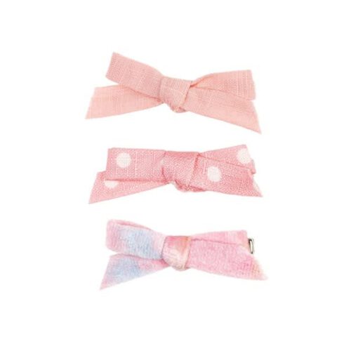 souza! haarklemmetjes larisse strik, roze 3st